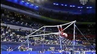 Amy Chow - 2000 Sydney Olympics Gymnastics Prelims - Uneven Bars - CBC