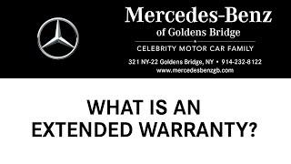 Extended Warranty | Available Options | Mercedes-Benz Of Goldens Bridge