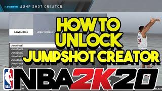 HOW TO UNLOCK JUMPSHOT CREATOR IN NBA 2K24 