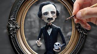 I Sculpted Edgar Allan Poe