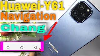 how to change back button in huawei  | Huawei Y61 change navigation bar settings