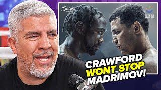 Israil Madrimov trainer WARNS Crawford CAN BE HURT in 5-6 rounds vs Madrimov!