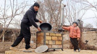 Очаг и печка для казана своими руками | Hearth and stove for a cauldron with your own hands