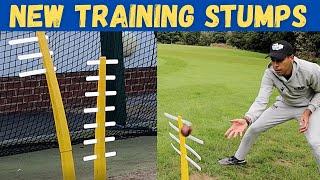 The Cricket Stumps PROFESSIONALS Use!! | Leverage FLEXI STUMP Review | Cricket Equipment