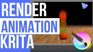 How to Export/Render Animation in Krita