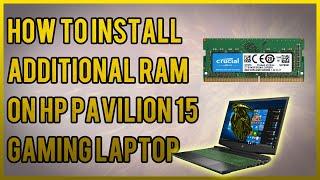 How to Upgrade RAM on | HP Pavilion Gaming Laptop