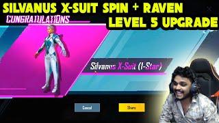 SILVANUS X-SUIT Spin + Blood Raven X-SUIT Level 5 Thanks To Arun Bro Level 6 Upgrade panalama ? #srb