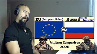 Сравнение военной мощи ЕС и России в 2025 году | EU vs Russia Military Power Comparison 2025