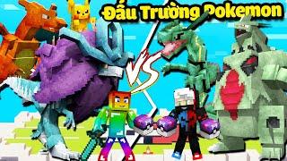 MINI GAME : ĐẤU TRƯỜNG POKEMON MINECRAFT ** NOOB BẮT POKEMON HỆ RỒNG MINECRAFT VIP NHẤT