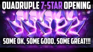 QUADRUPLE 7-STAR Opening & MORE! - Marvel Contest of Champions