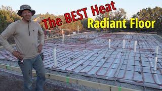 A LOT Has CHANGED! The Pex, Rebar, And Forms Are DONE! Radiant Floor Heating 