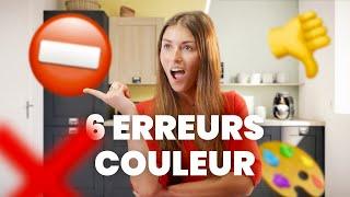 Décoration couleurs : 6 erreurs à ne surtout pas faire 