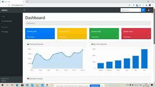 Reactjs Bootstrap 4 Admin Template Working Demo 2