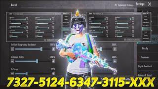 Best Gyroscope New Update 3.3Best Sensitivity Code + Control Settings Pubg Mobile Sensitivity 2024