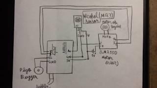 ARDUINO PROJECT | ALCOHOL DETECTION ENGINE LOCKING SYSTEM | VIT UNIVERSITY