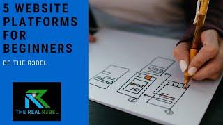 5 website platforms for beginners || Best websites to use  || website support