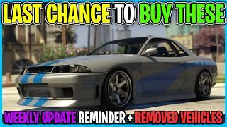 LAST CHANCE To Take Advantage Of This Weeks GTA Online Weekly Update Deals & Discounts!