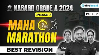 NABARD Grade A 2024 Phase 1 Maha Marathon | Best Revision | NABARD Grade A Preparation | Part - 2