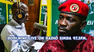 Issues of National importance with president Bobi Wine on Radio Radio Simba Ffemwe Mweffe 97.3FM.