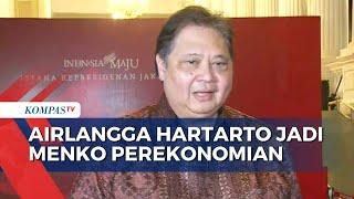 Kembali Ditunjuk Jadi Menko Perekonomian, Ini Kata Airlangga Hartarto