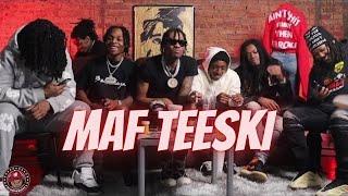 MAF Teeski interview:  The hottest upcoming Chicago rapper, Catch a B, “SCOOM”, got 4 fingers #DJUTV