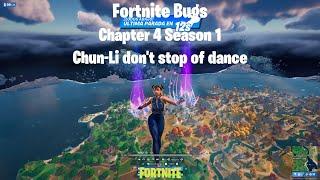Chun-Li don't stop of dance - Fortnite Bugs - Chapter 4 Season 1 (8k)