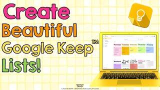 Google Keep 101