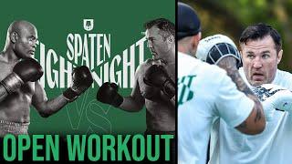 Chael Sonnen's Open Workout | Spaten Fight Night