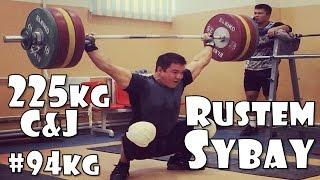 Rustem Sybay (KAZ, 94KG) | Olympic Weightlifting Training | Motivation