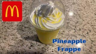 McDonalds in Japan - Trying the Pineapple Frappe (Cool Summer Series)