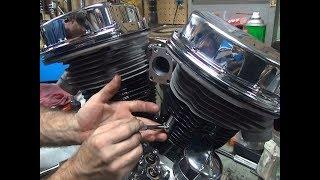 1949 PanHead 74ci #107 Motor Overhaul rebuild FL FLH harley by Tatro Machine