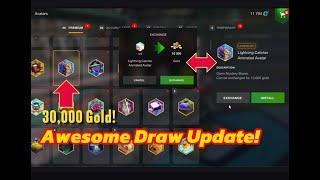 wot Blitz Awesome Draw Crate Opening Update Animated Avatar +10K Gold! wotb WoT Blitz