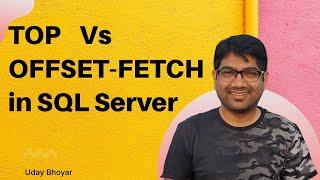TOP | OFFSET-FETCH | SQL Server | SQL Tutorial