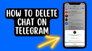 How To Delete Chat on Telegram [2022] Works on iPhone 13