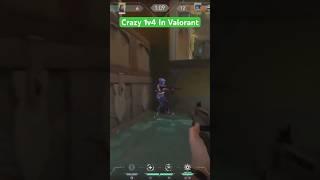 I Survived a 1v4 in VALORANT!