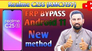 Realme C25S (RMX3197) Frp bypass Android 11 | realme C25s Frp bypass 2023