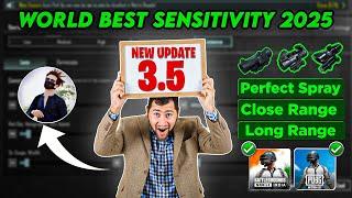 2025 World Best Sensitivity and All Cantrol Settings For all devices Pubgm & Bgmi