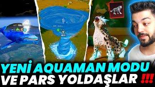 YENİ AQUAMAN MODU GELDİ !! EFSANE MOD - YENİ LEOPAR YOLDAŞLAR PUBG Mobile