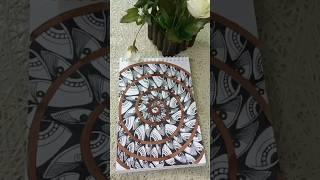 How to Create Beautiful Mandala Doodles (Art Tutorial) #shorts #art