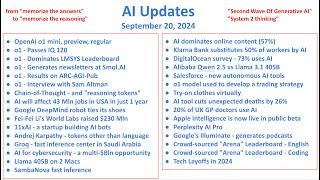 Have you heard these exciting AI news? - September 20, 2024 AI Updates Weekly