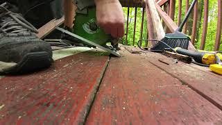 Replacing a partial deck board How to repair