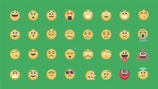 Animated Emoticons Pack (After Effects template)