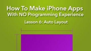 How To Make an App - Ep 6 - Auto Layout in Xcode 7 (iOS 9)