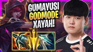 GUMAYUSI LITERALLY GOD MODE WITH XAYAH! - T1 Gumayusi Plays Xayah ADC vs Aphelios! | Season 2023