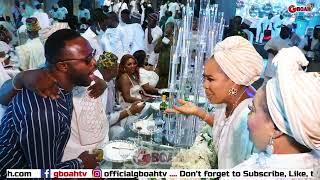 Too Much Money! Faithia Balogun, and Femi Adebayo Steal the Show at Dangote's Father's Birthday