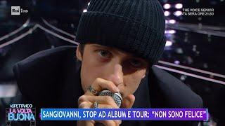 Sangiovanni, stop ad album e tour: "Non sono felice" - La Volta Buona 16/02/2024