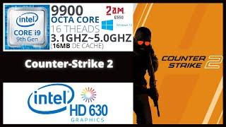 Counter-Strike 2, teste UHD 630 em Português PT-BR! GeForce  Notebook 2AME550