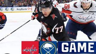 1.6.25.  WASHINGTON CAPITALS. VS. BUFFALO SABRES