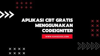 Download Source Code Ujian Online Berbasis Web Gratis, Fitur Lengkap! (CodeIgniter)