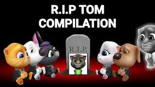 My Talking Tom Friends - AMONG US - R.I.P TOM COMPILATION